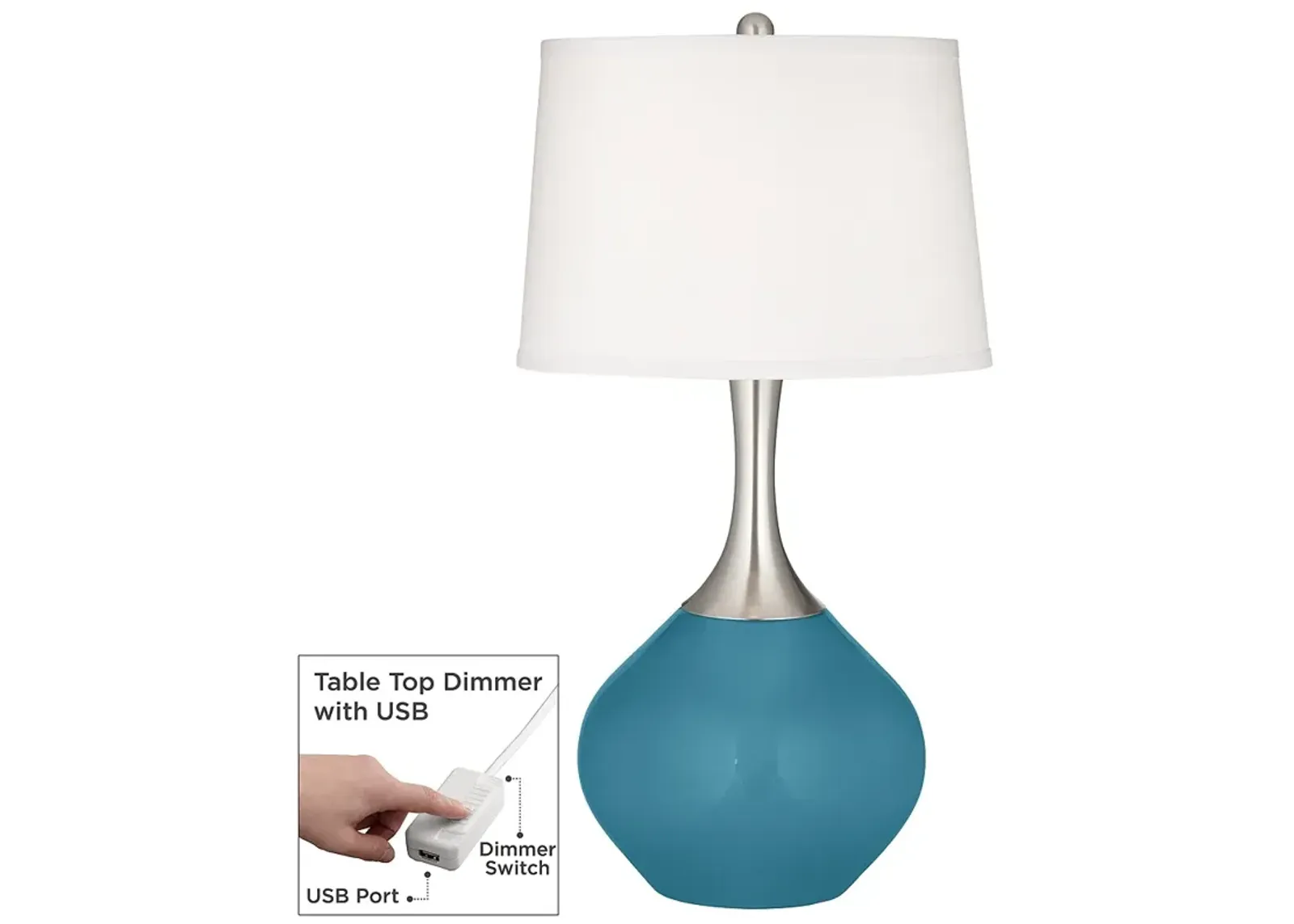 Great Falls Spencer Table Lamp with Dimmer