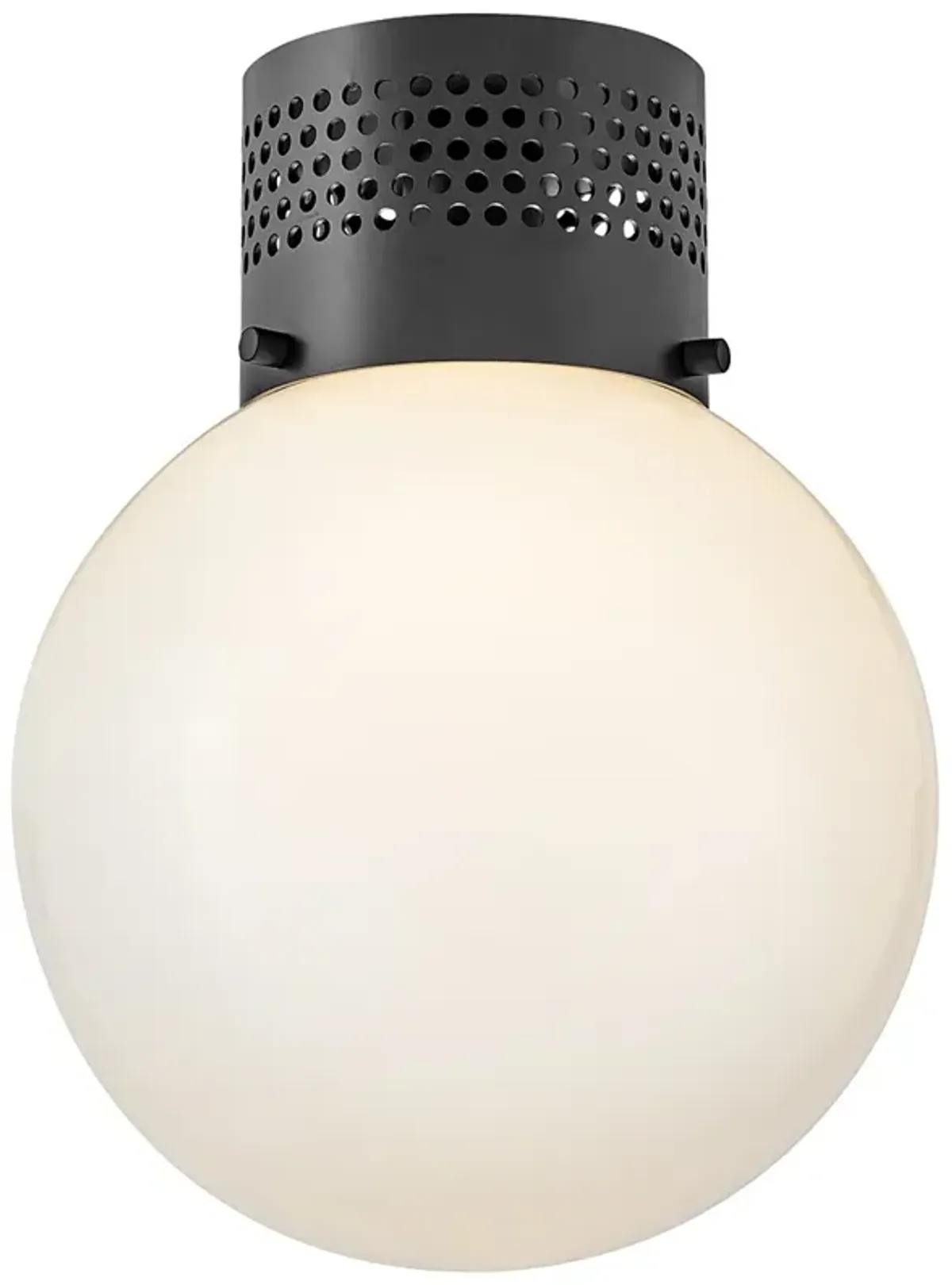Lark Taj Interior Small Flush Mount 9.75" Black