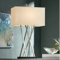 Possini Euro Design Asymmetry 30" Geometric Modern Table Lamp
