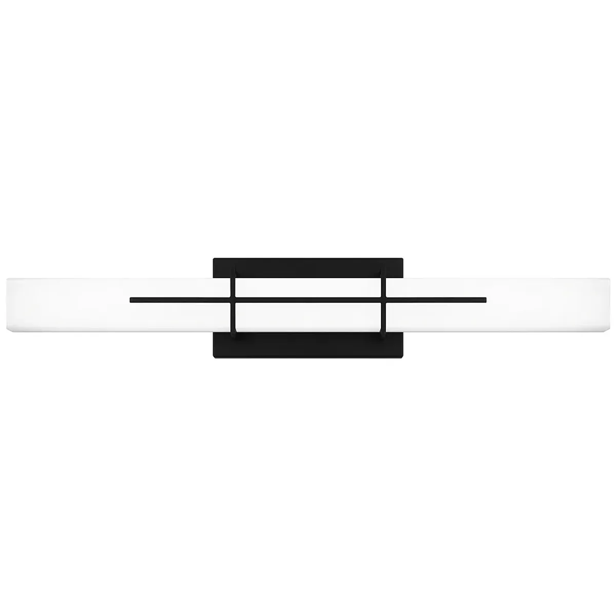 Giselle Integrated LED Matte Black Bath Bar