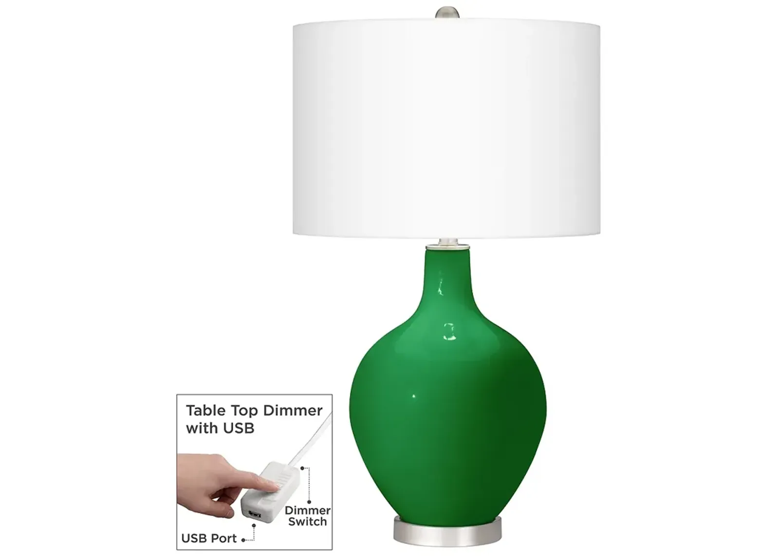 Envy Ovo Table Lamp With Dimmer