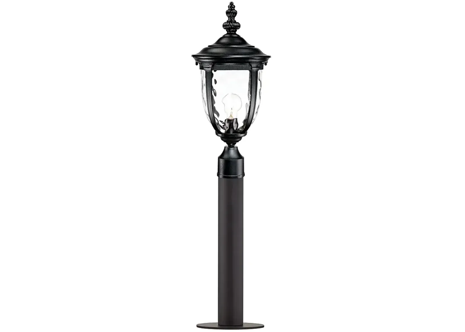 Bellagio 37" High Black Path Light with Low Voltage Bulb