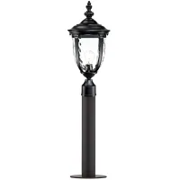 Bellagio 37" High Black Path Light with Low Voltage Bulb