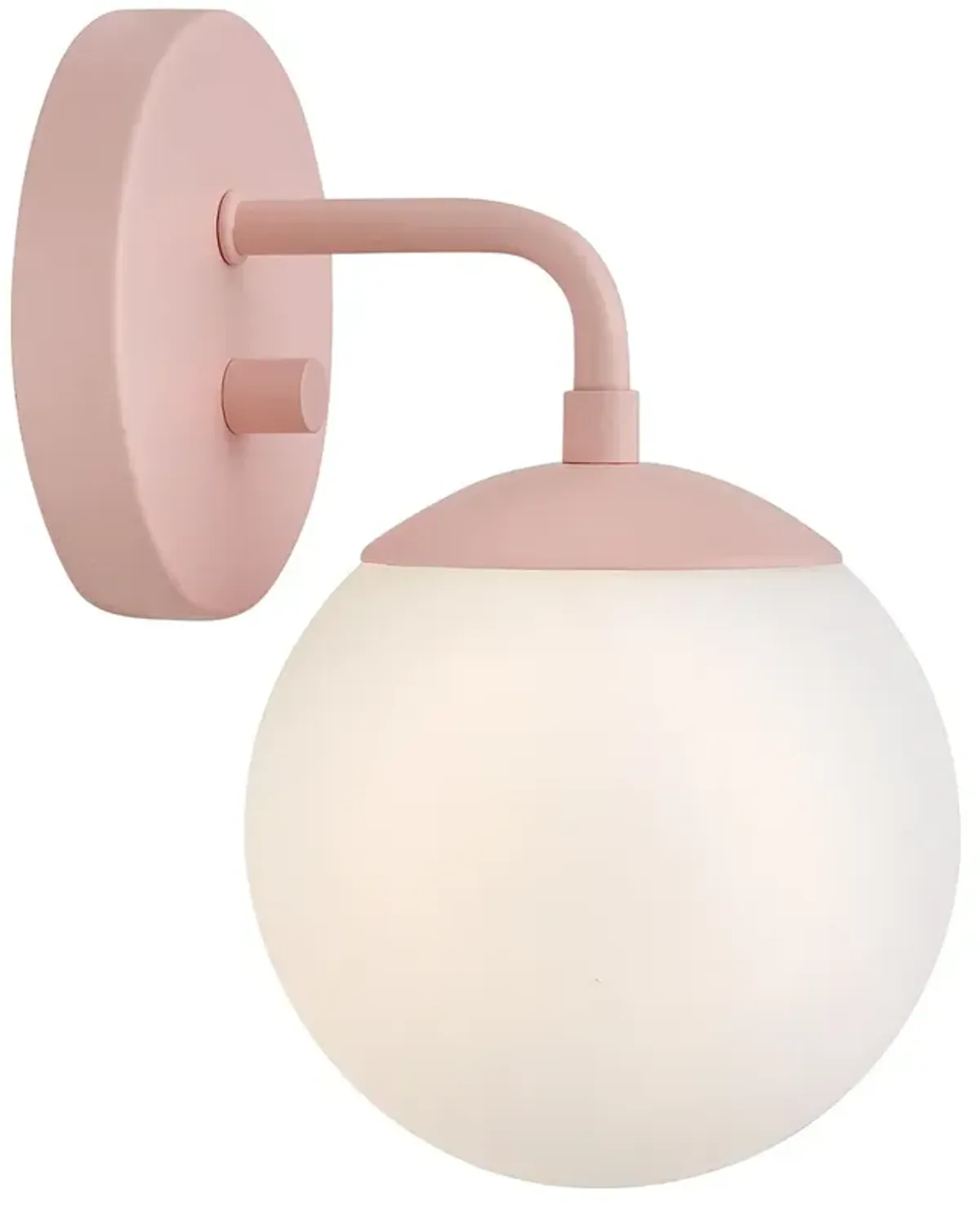 Lark Julep Interior Medium Single Light Sconce 6" Rose