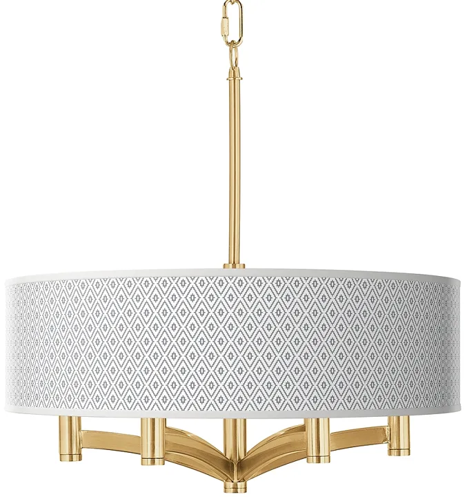 Diamonds Ava 6-Light Gold Pendant Chandelier