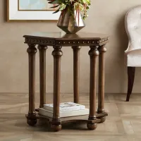 Sussex 30" Wide Rustic Wood Accent Table
