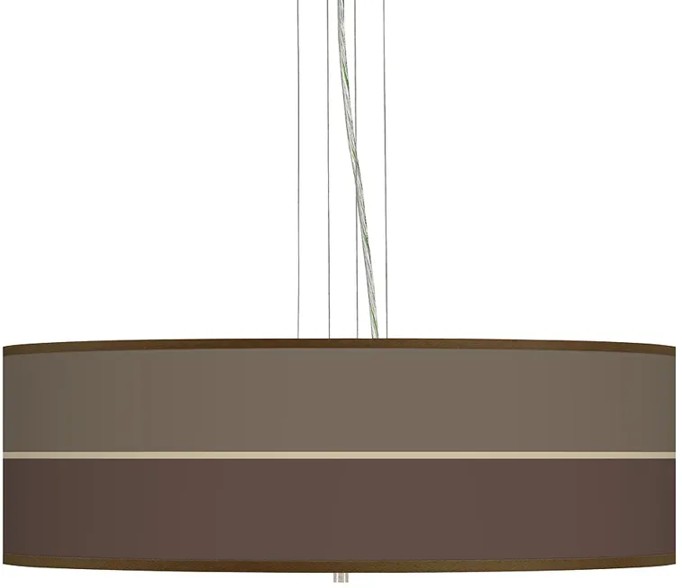 Lakebed Set Giclee 24" Wide 4-Light Pendant Chandelier