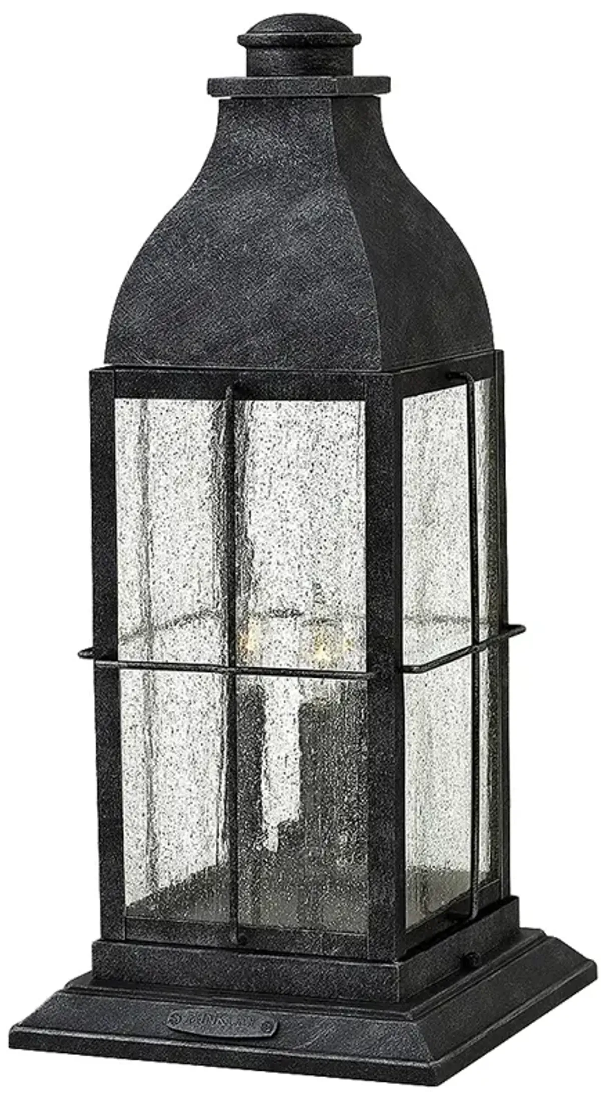 Bingham 21 1/4" High Graystone Outdoor Post Light