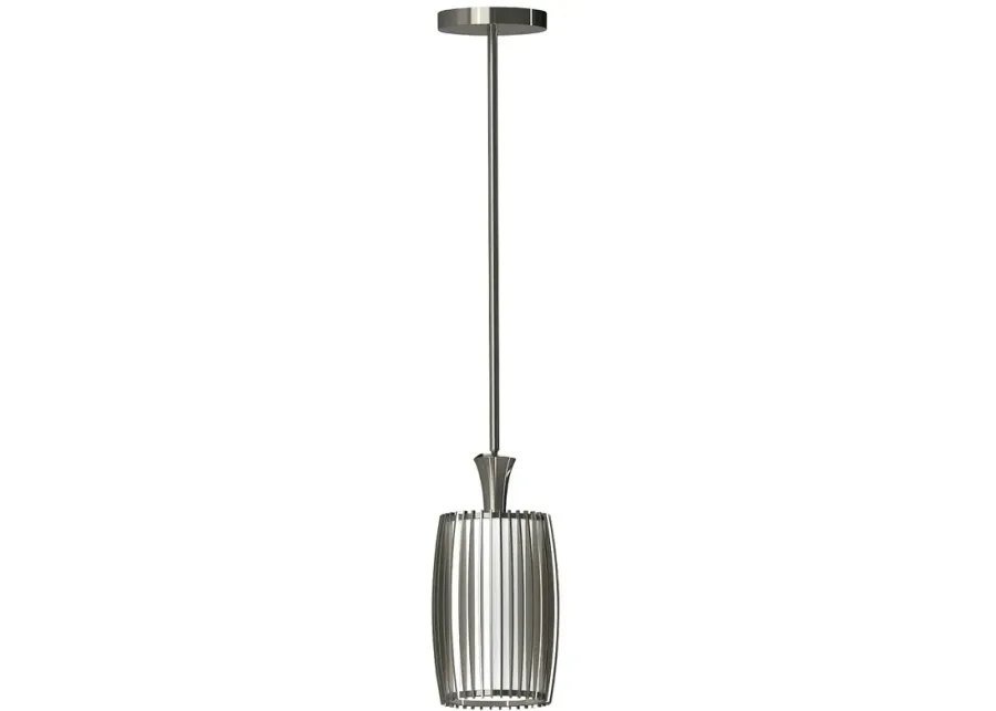 George Kovacs Night Moves 6.5-inch LED Pewter Mini Pendant