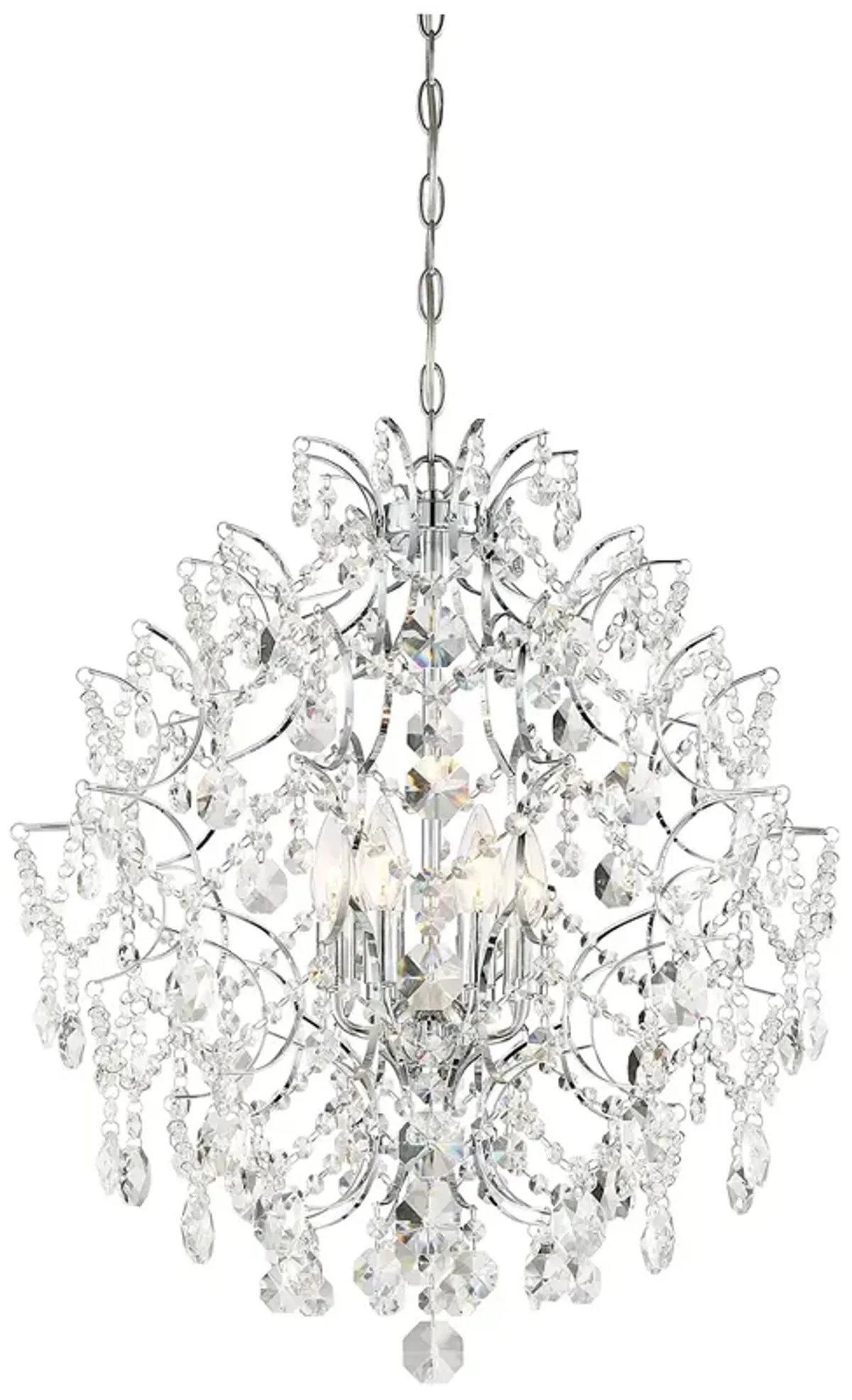 Minka-Lavery Isabella's Crown 6-Light Chrome Chandelier