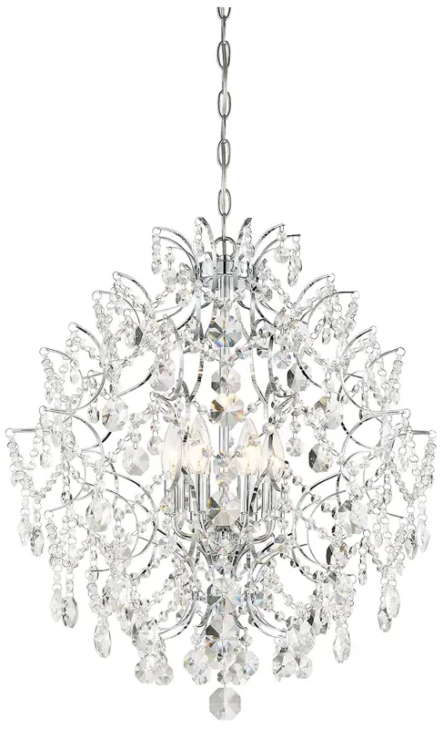 Minka-Lavery Isabella's Crown 6-Light Chrome Chandelier