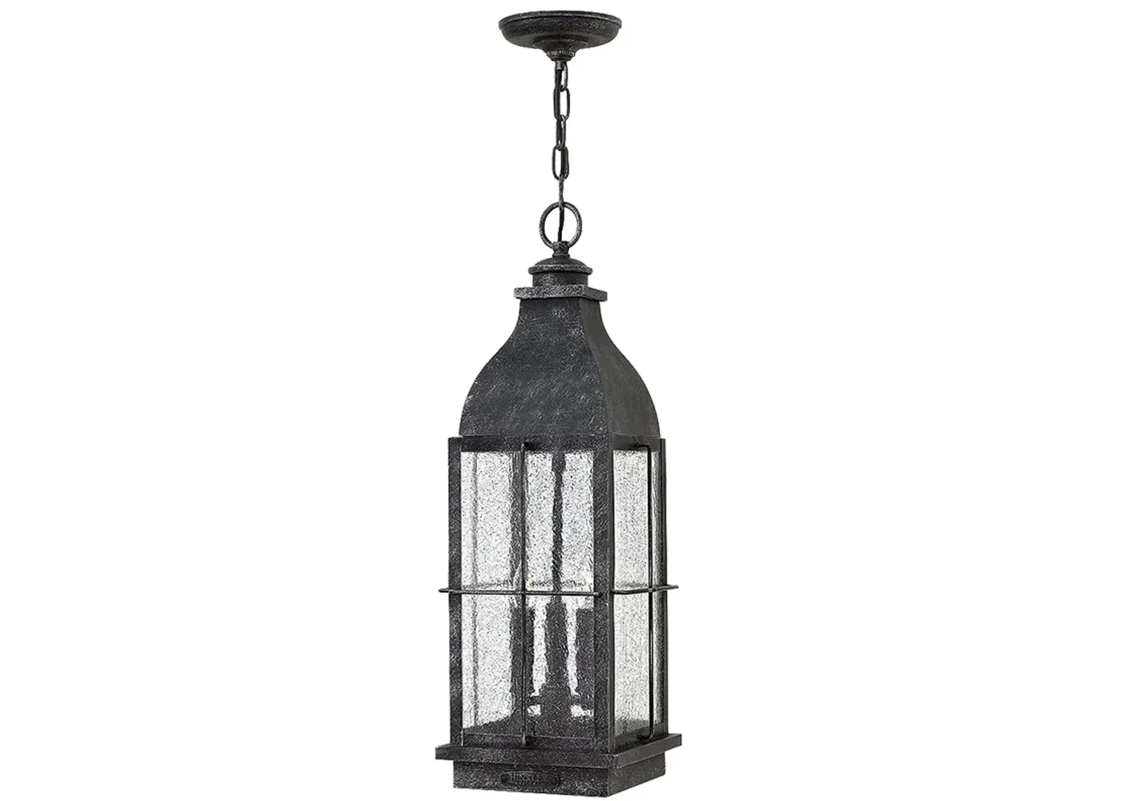 Bingham 23 1/2" High Graystone Outdoor Hanging Light