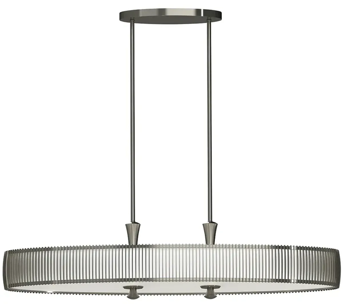 George Kovacs Night Moves 17.25-inch LED Pewter Island Light