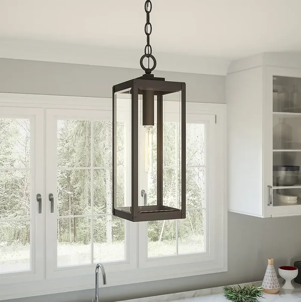 Westover 1-Lt Bronze Mini Pendant