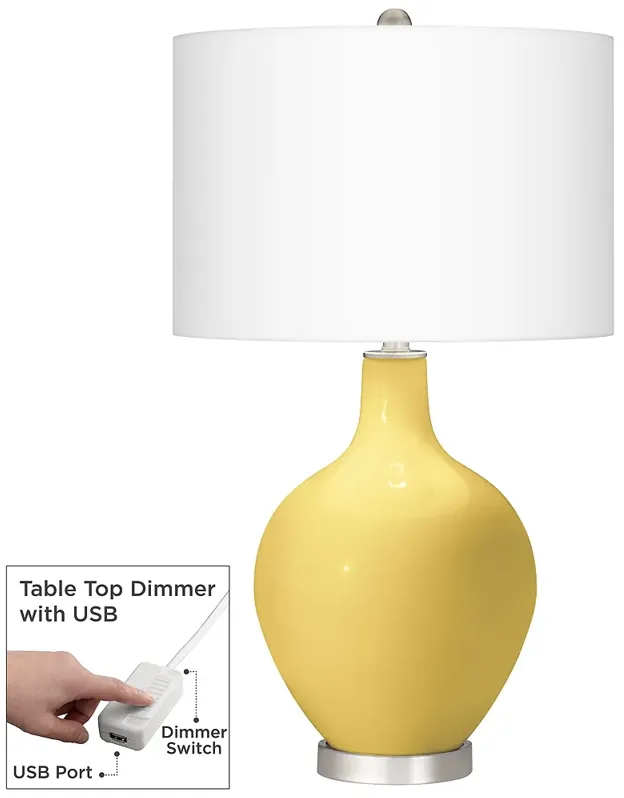 Daffodil Ovo Table Lamp With Dimmer