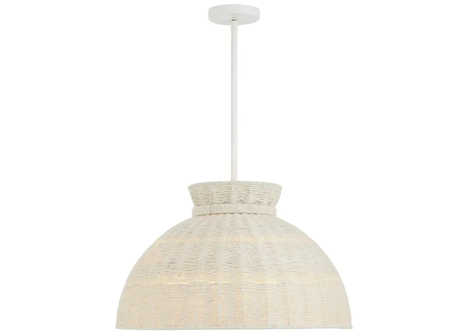 Reese 4 Light Matte White Pendant