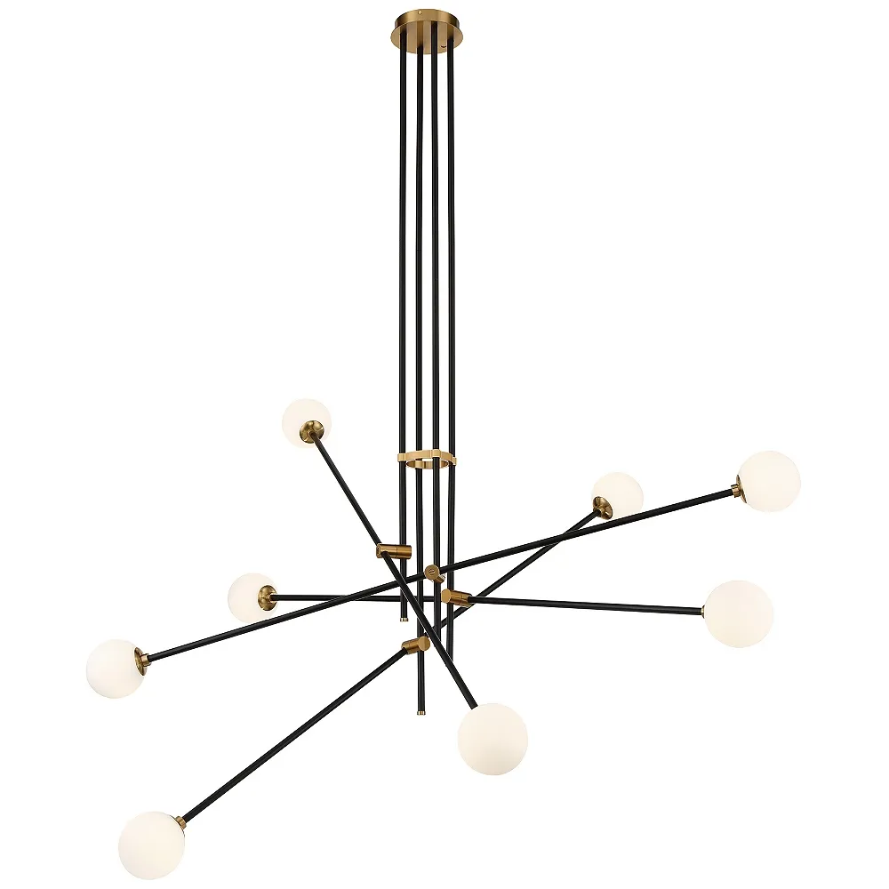 George Kovacs Cosmet 8-Light Coal Pendant