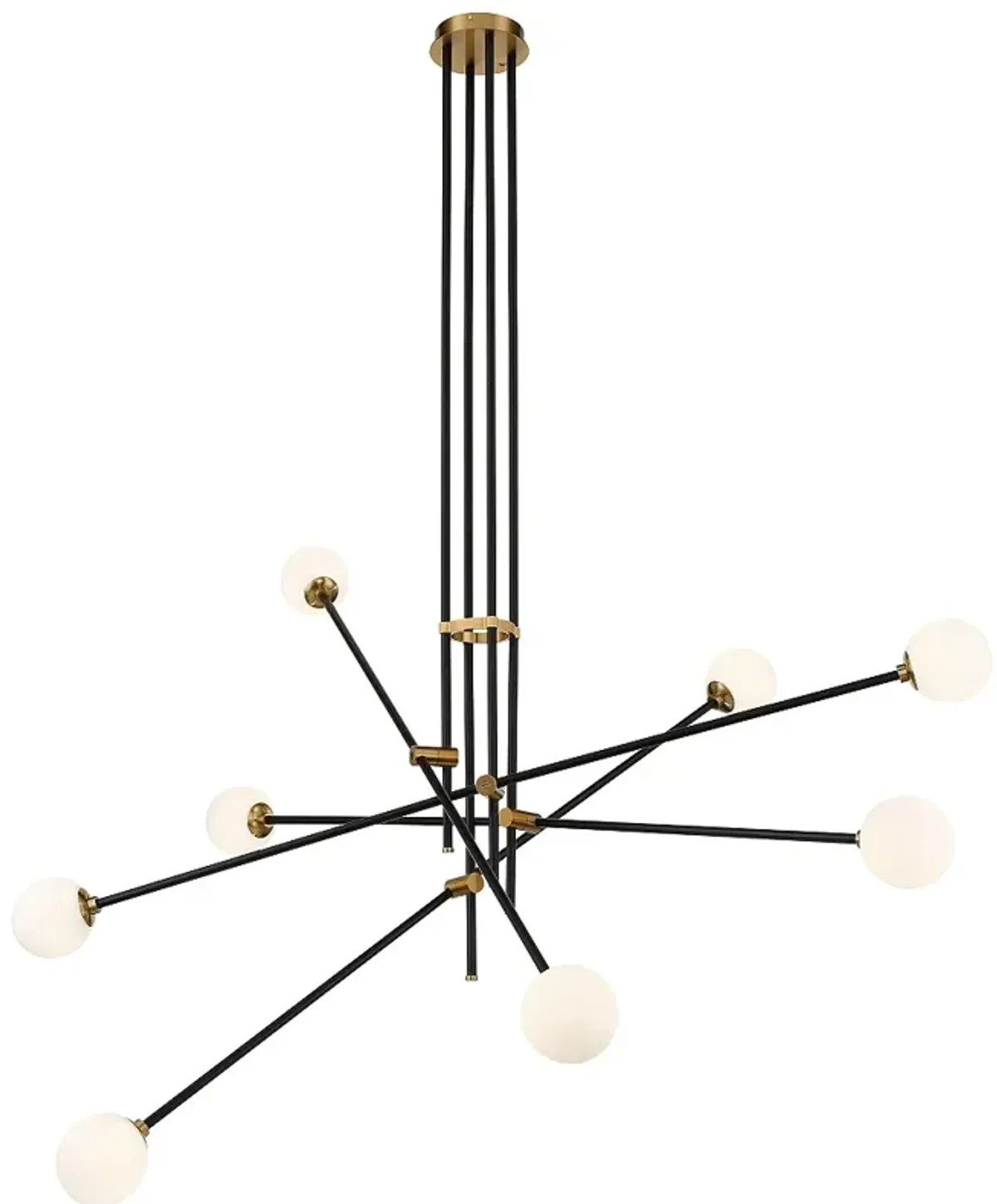 George Kovacs Cosmet 8-Light Coal Pendant