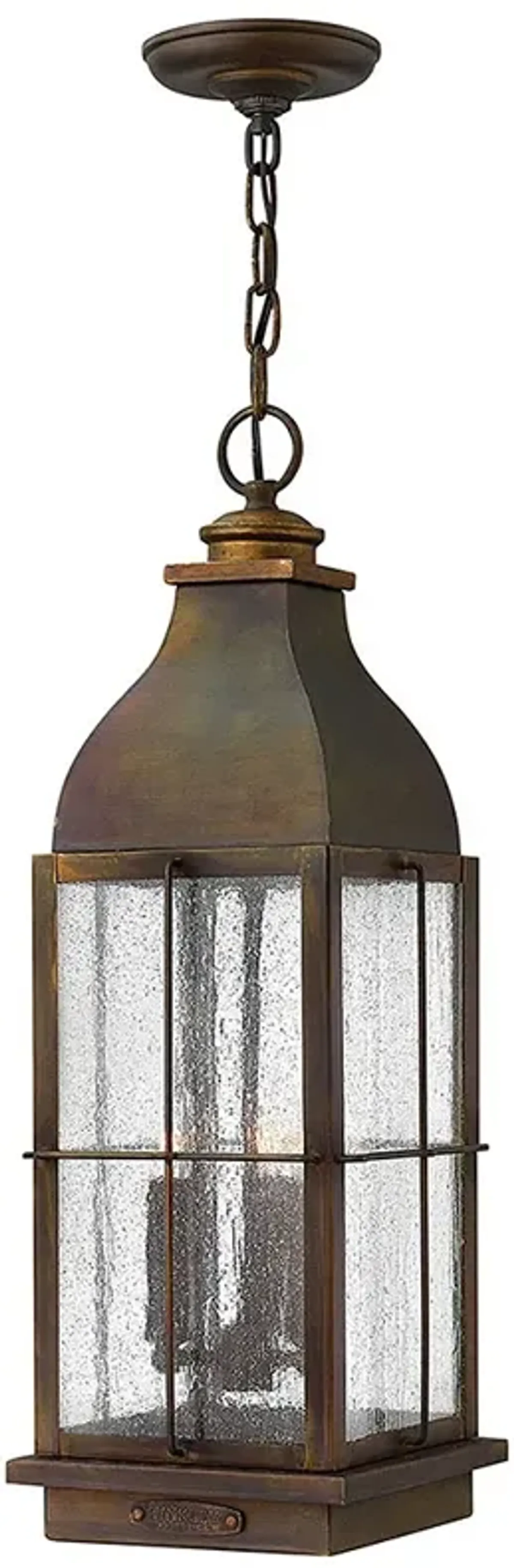 Bingham 23 1/2" High Sienna Outdoor Lantern Hanging Light