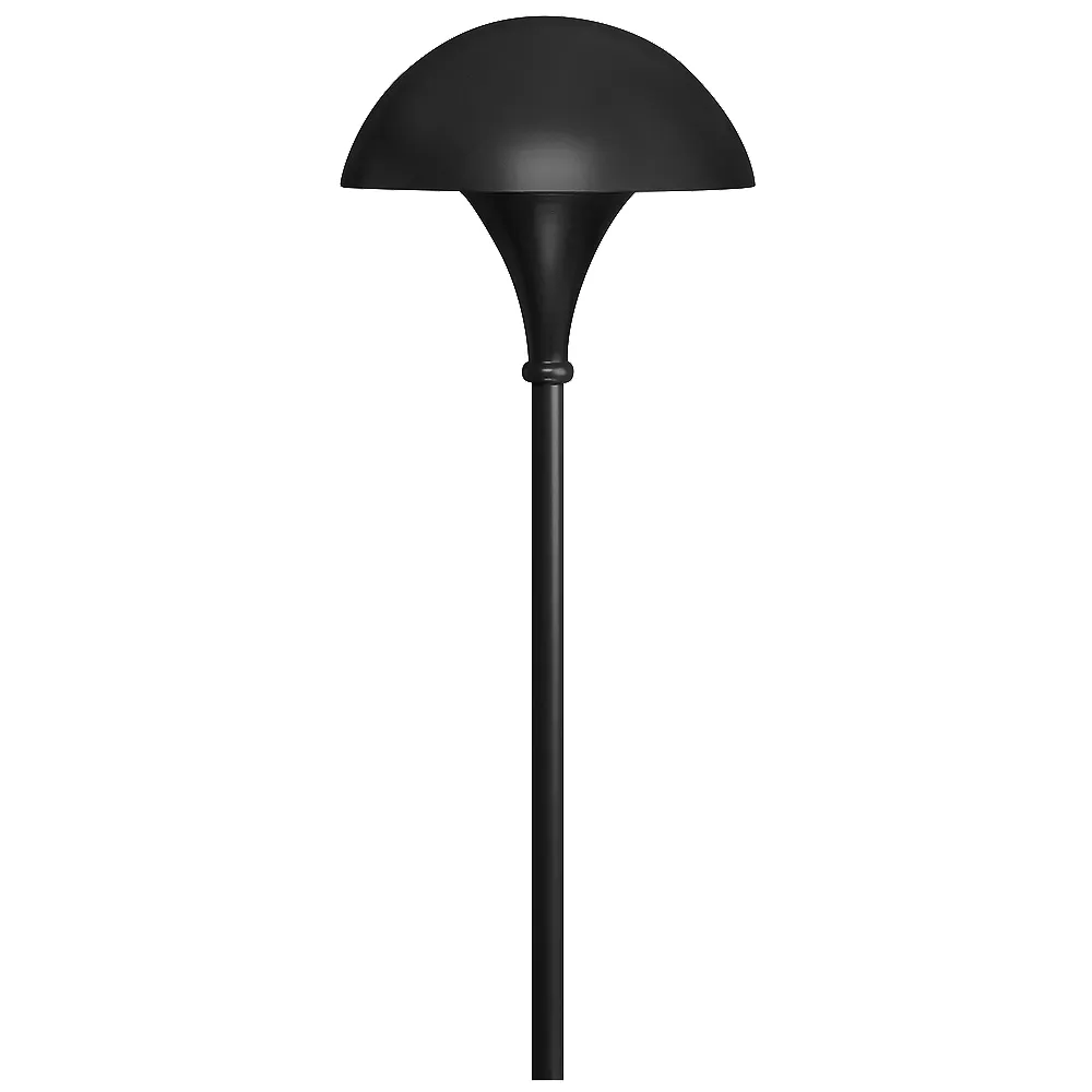 Hinkley Modern Dome 26" High Black Hardwired Landscape Path Light