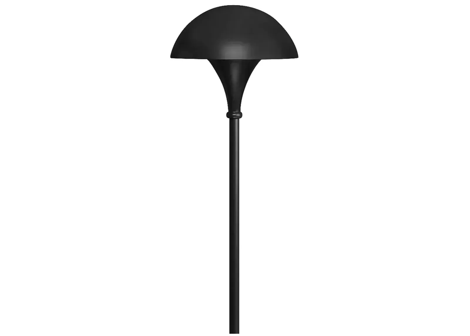 Hinkley Modern Dome 26" High Black Hardwired Landscape Path Light