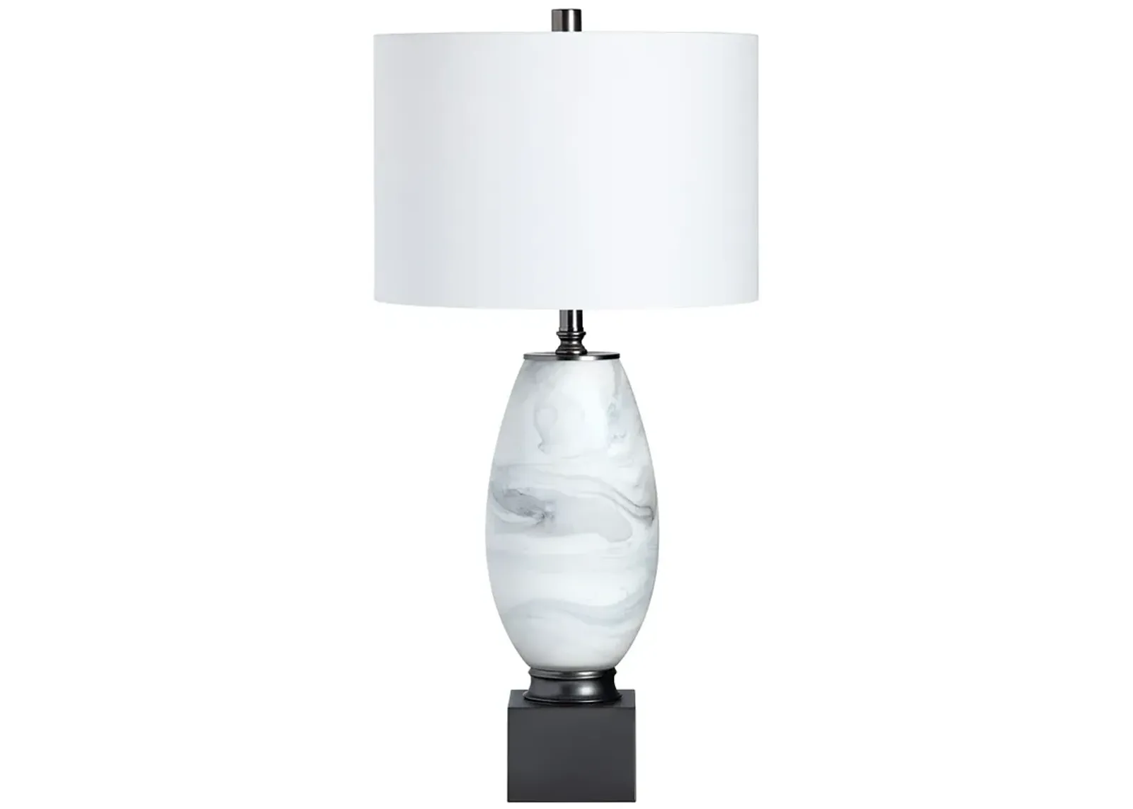 Crestview Collection Wilder Artisanal Blown Glass Lamp