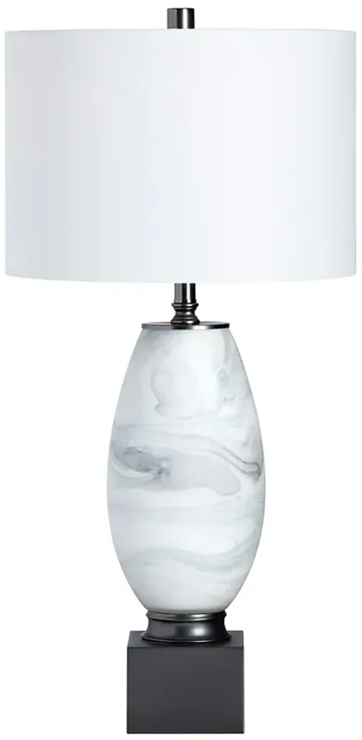 Crestview Collection Wilder Artisanal Blown Glass Lamp