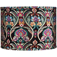 Springcrest Bohemian Embroidered Drum Lamp Shade 15x15x11 (Spider)
