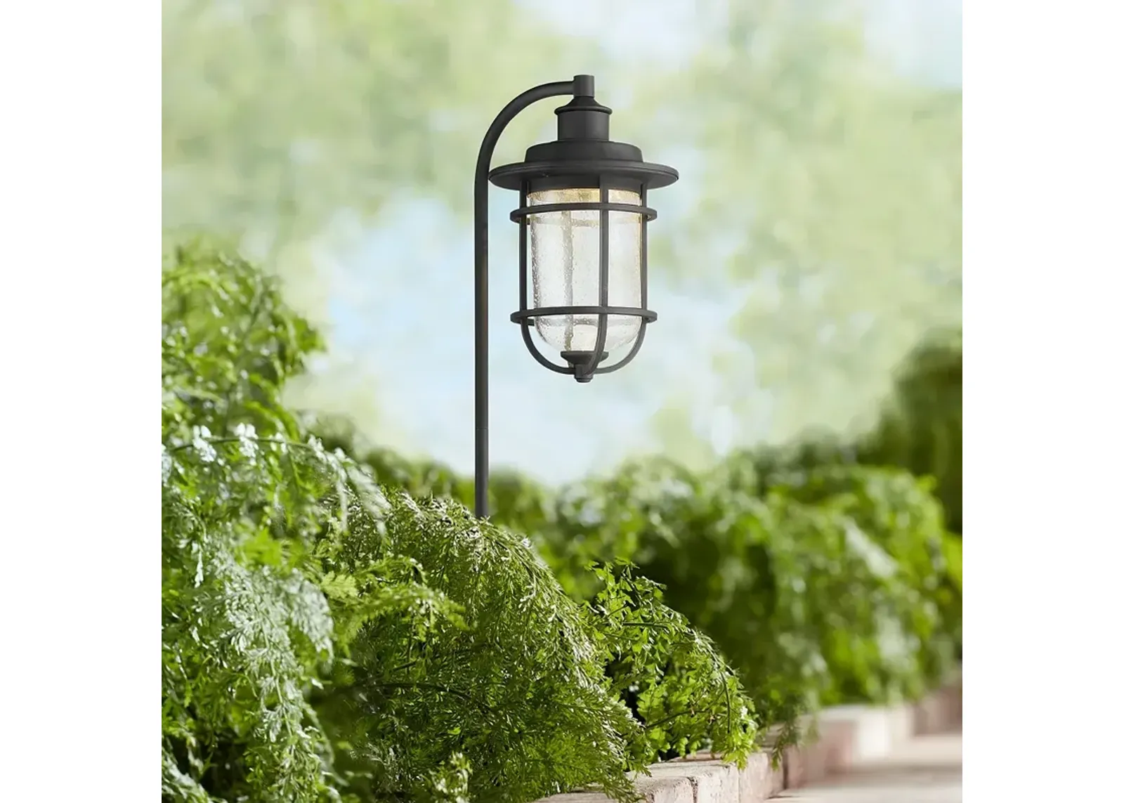 John Timberland Markham 26 1/2" Black LED Landscape Path Light