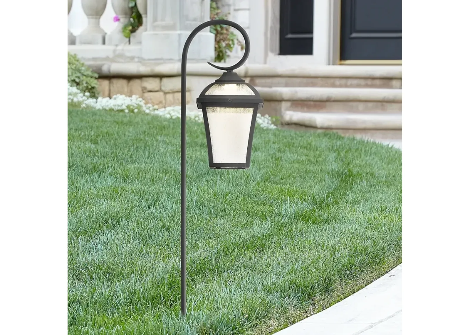 Mosconi 27 1/2" High Textured Black LED Landscape Path Light