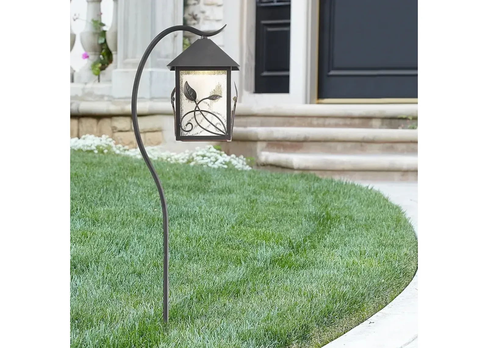 Franklin Iron Works French Garden 27" Bronze LED Landscape Path Light