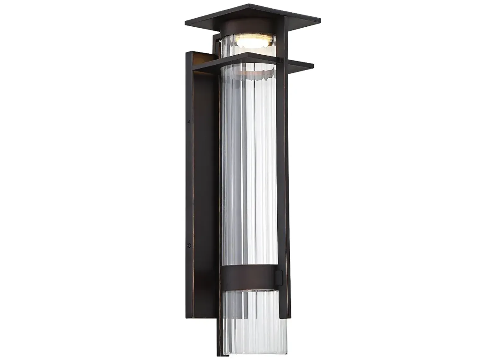 Kittner 21" High Oil-Rubbed Bronze Outdoor Wall Light