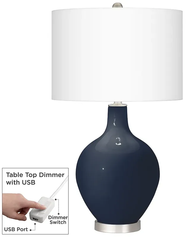 Naval Ovo Table Lamp With Dimmer