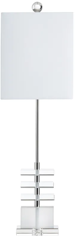 Crestview Collection Vaughn Crystal Stacked Table Lamp