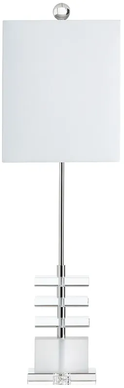 Crestview Collection Vaughn Crystal Stacked Table Lamp