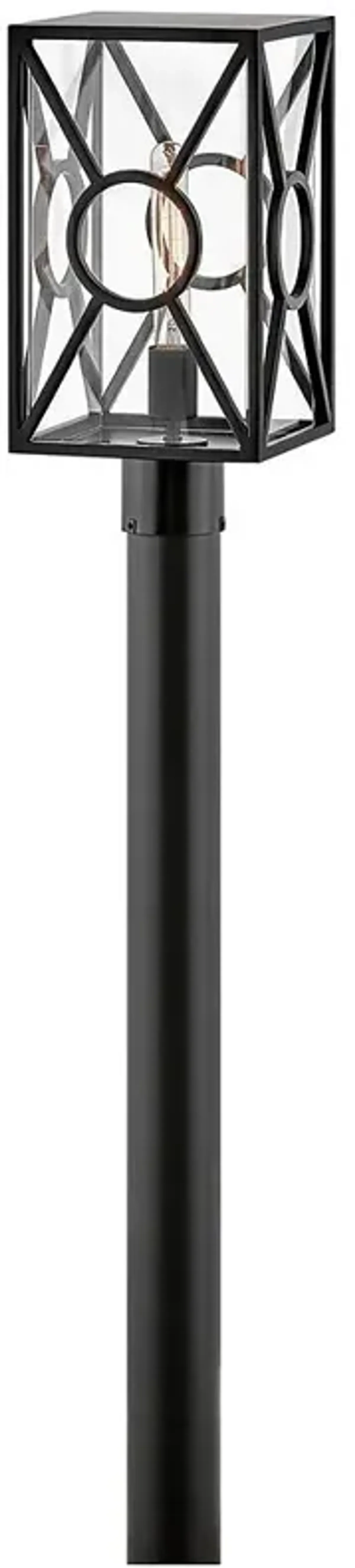 Brixton 15 1/2" High Black Outdoor Post Light