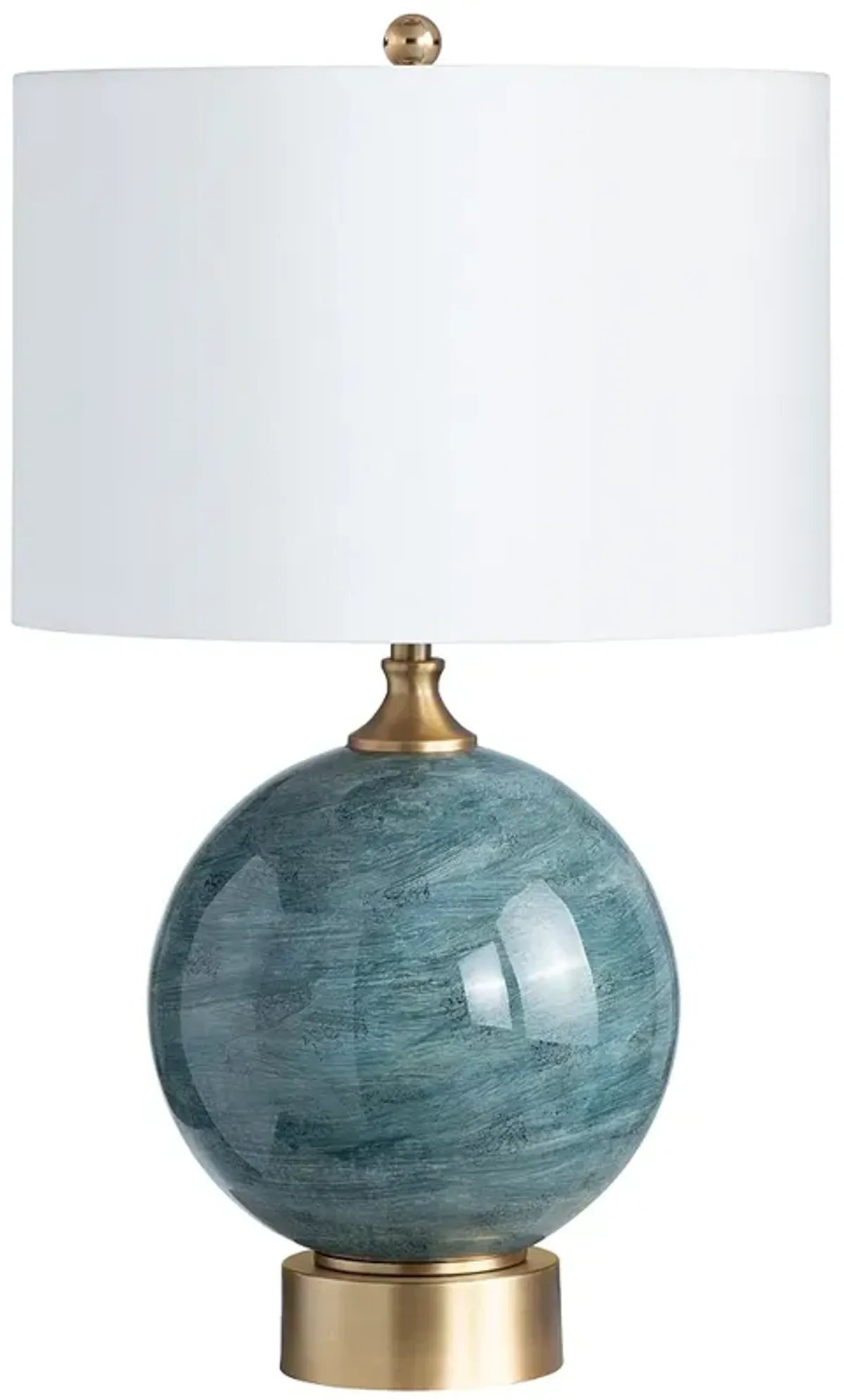 Crestview Collection Downs Reverse Painted Table Lamp