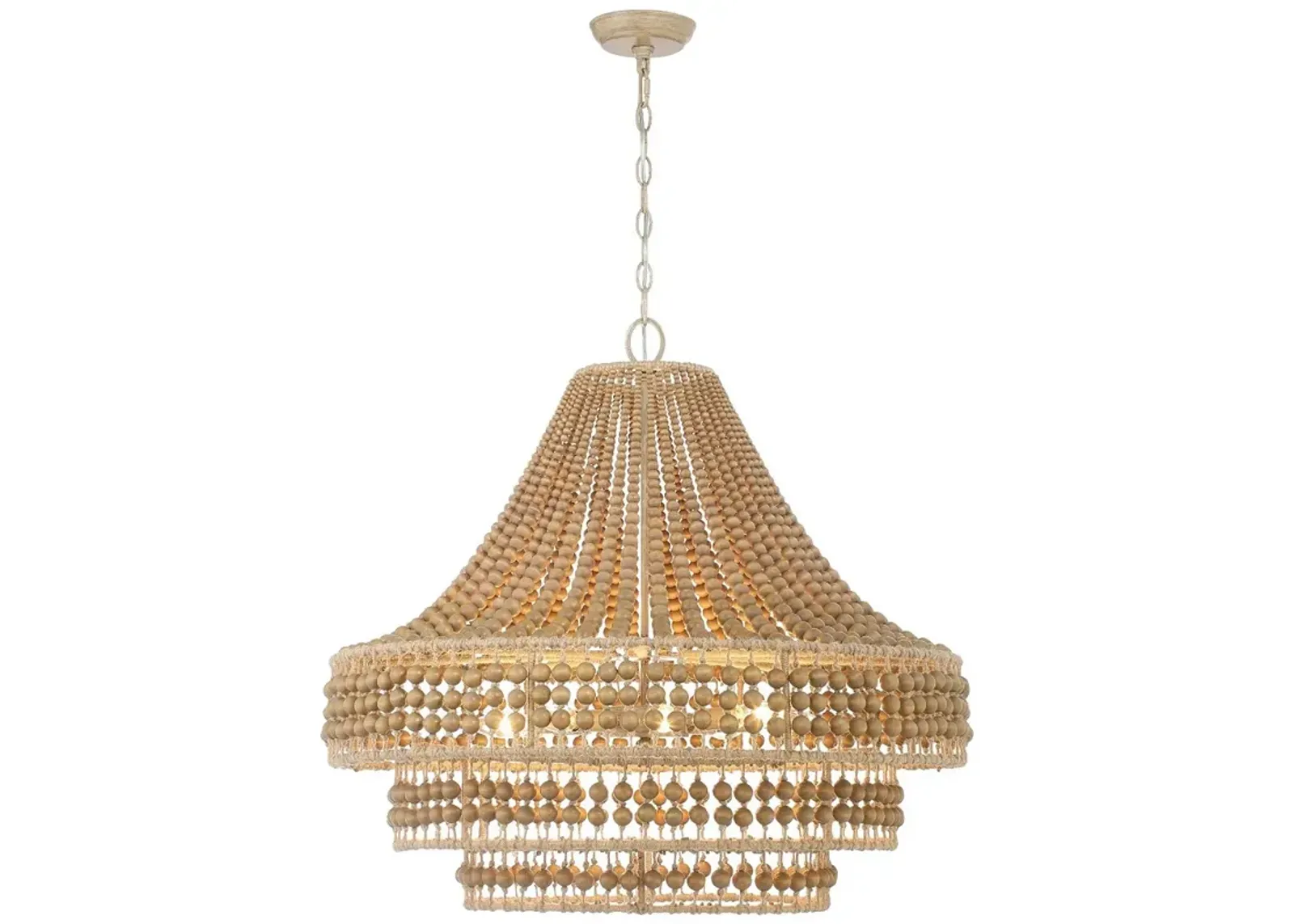 Silas 8 Light Burnished Silver Chandelier