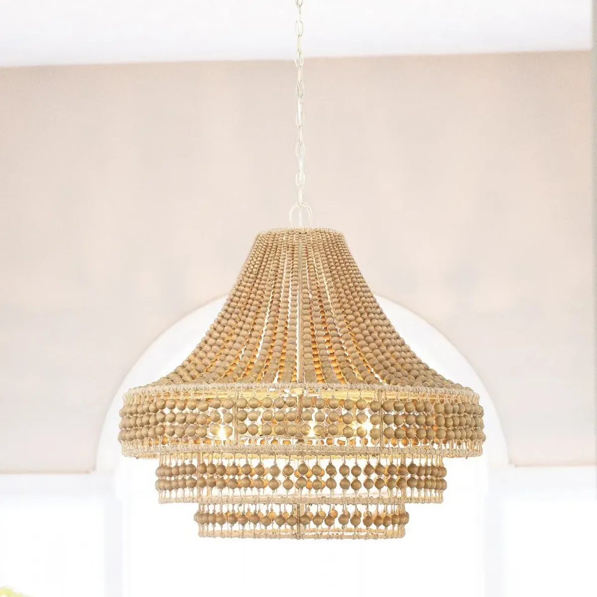 Crystorama Silas 30"W Burnished Silver 8-Light Chandelier