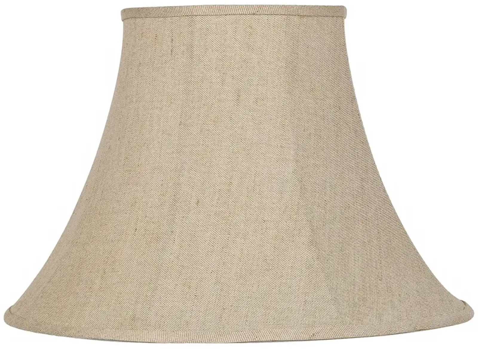 Springcrest Beige Bell Linen Lamp Shade 9x19x12.5 (Spider)