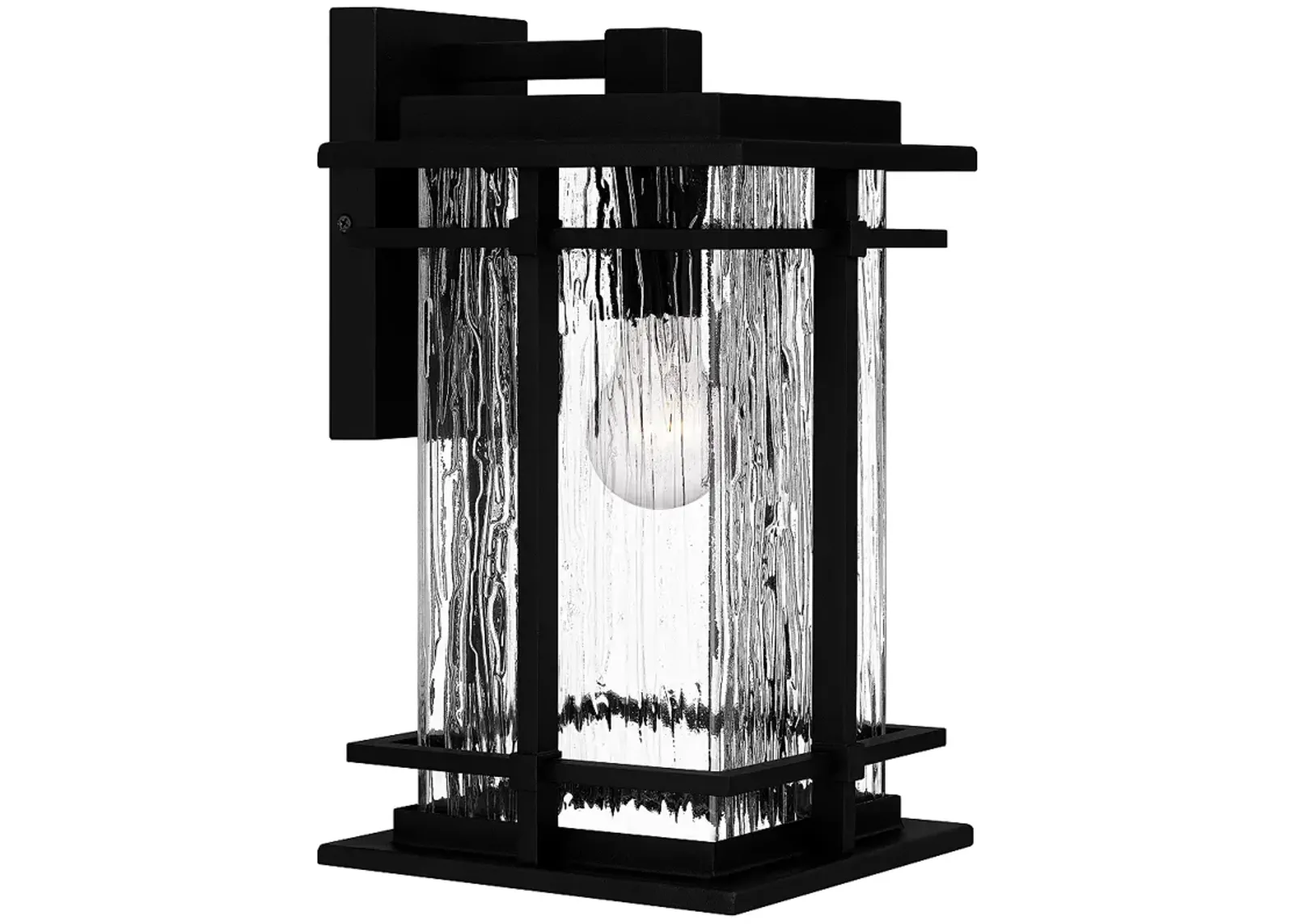 Quoizel McAlister 14" High Earth Black Outdoor Wall Light