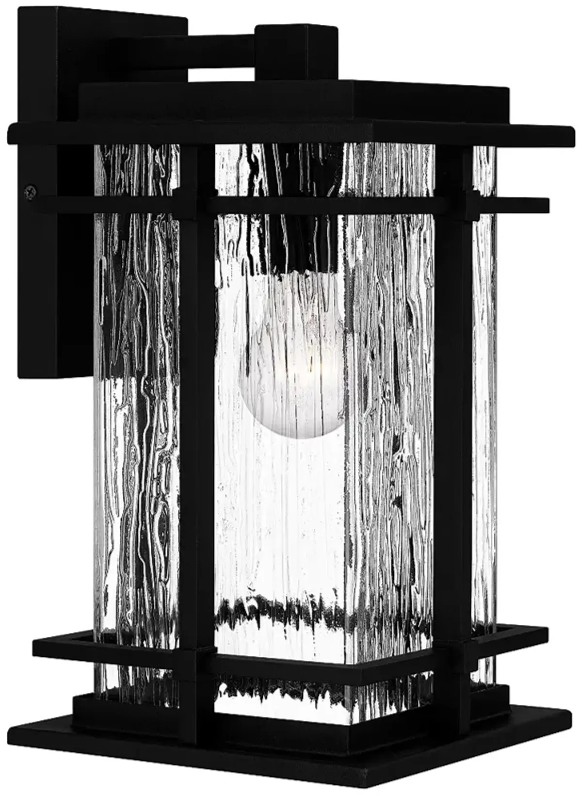 Quoizel McAlister 14" High Earth Black Outdoor Wall Light