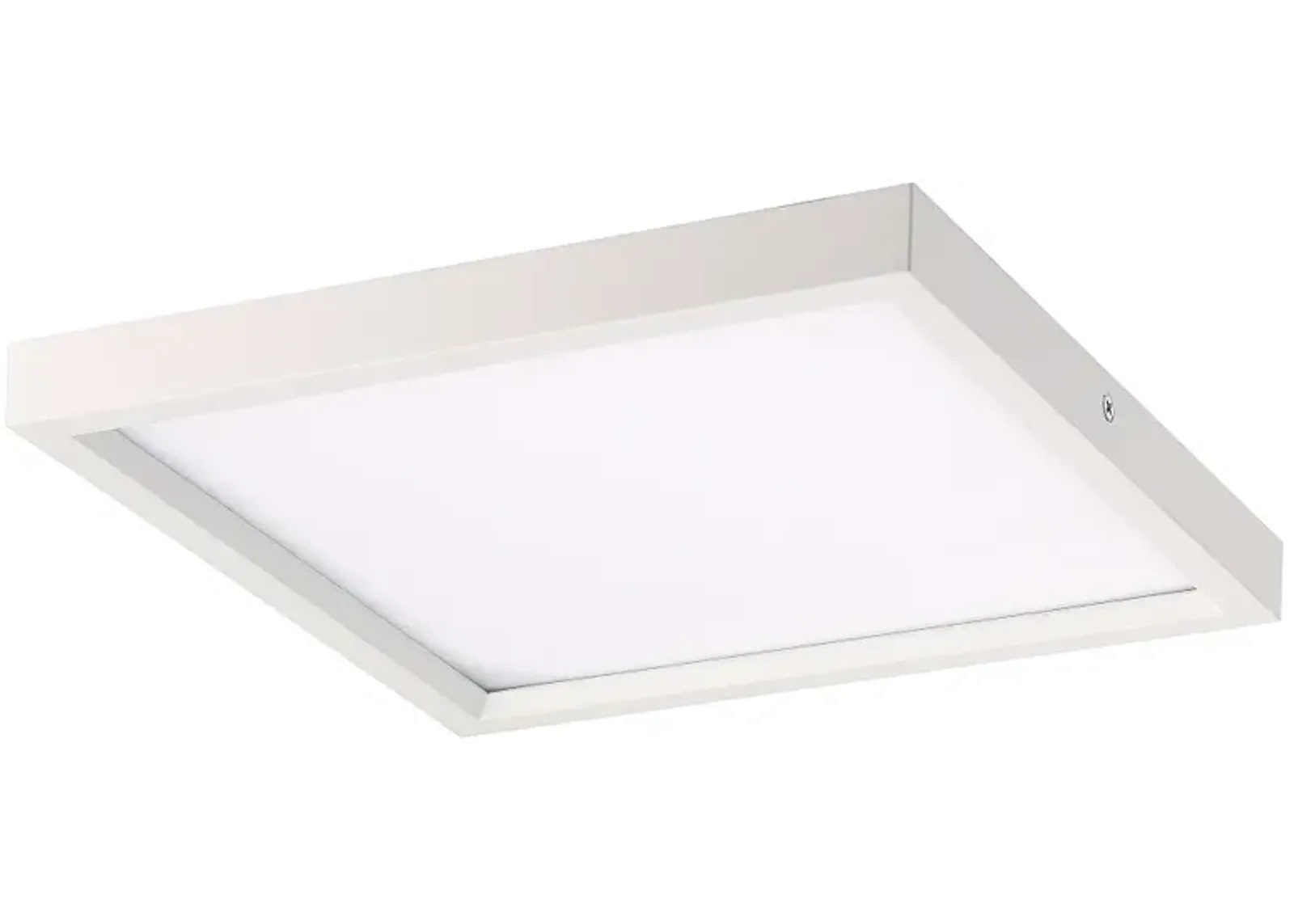 LED Flush Mount 7 1/2" Wide White LED Ceiling Light