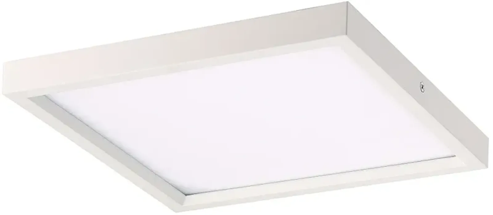 LED Flush Mount 7 1/2" Wide White LED Ceiling Light