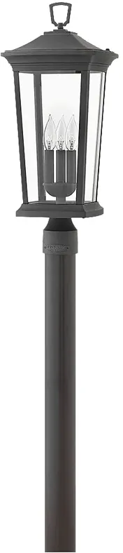 Bromley 22 3/4" High Museum Black Outdoor Post Light