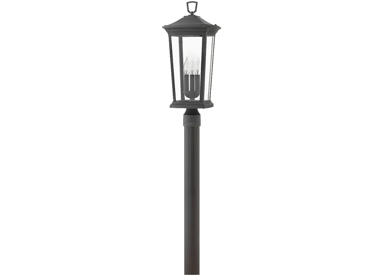 Bromley 22 3/4" High Museum Black Outdoor Post Light