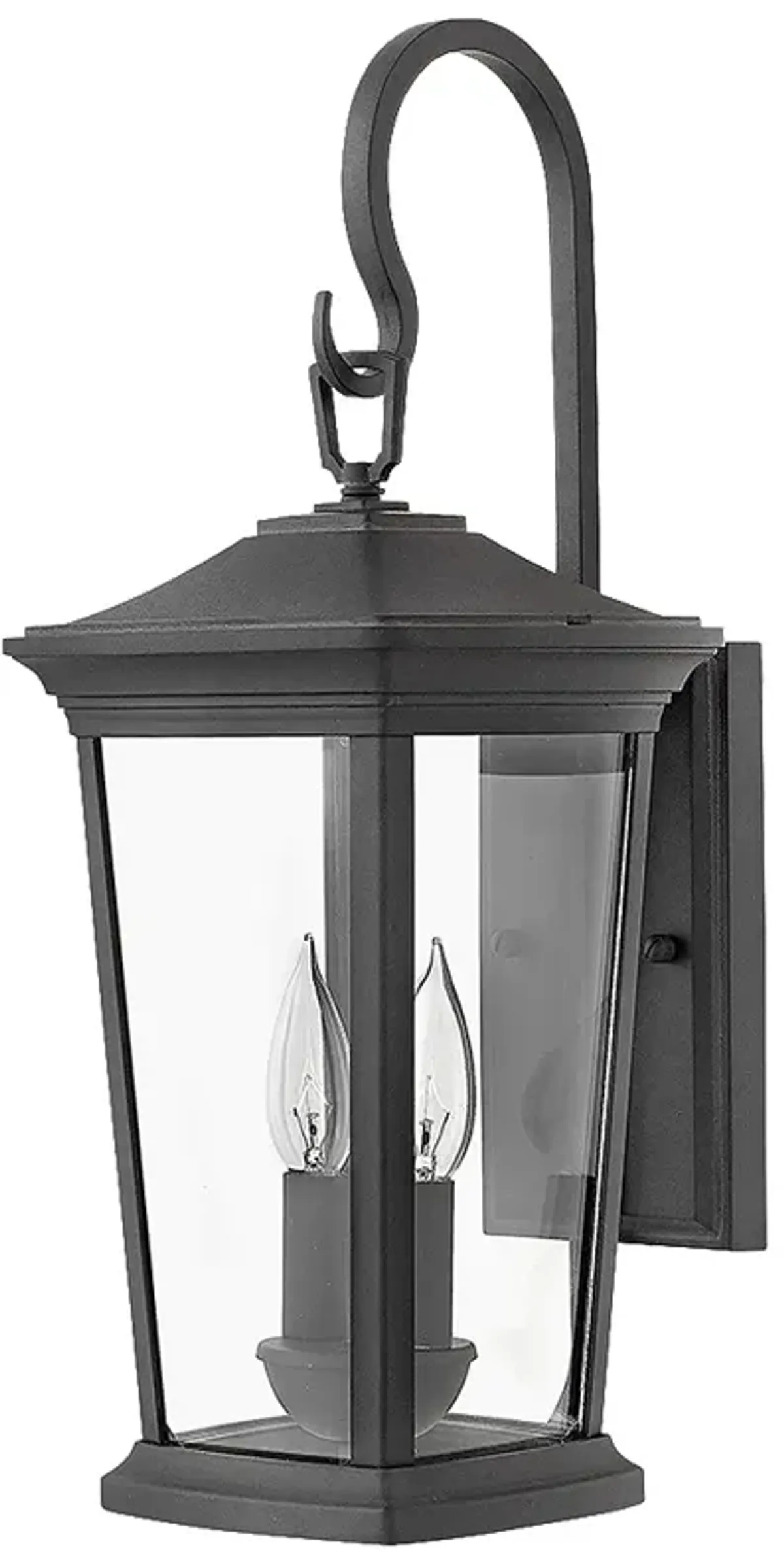 Bromley 20" High Museum Black 2-Light LED Outdoor Wall Light