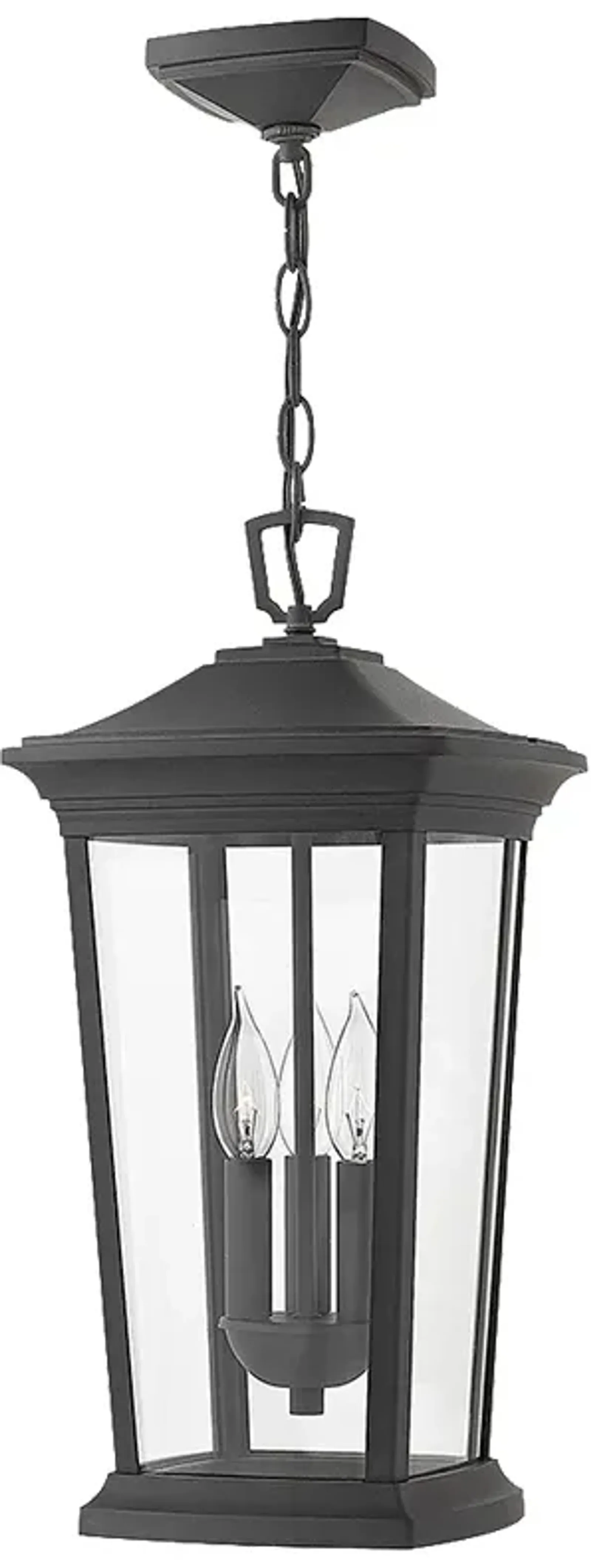 Bromley 19 1/4" High Museum Black LED Outdoor Hanging Light