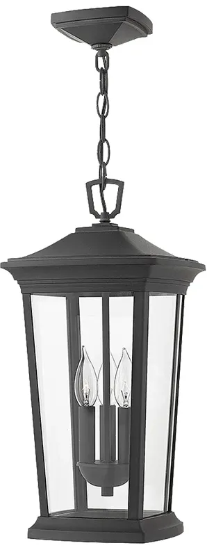 Bromley 19 1/4" High Museum Black Outdoor Hanging Light