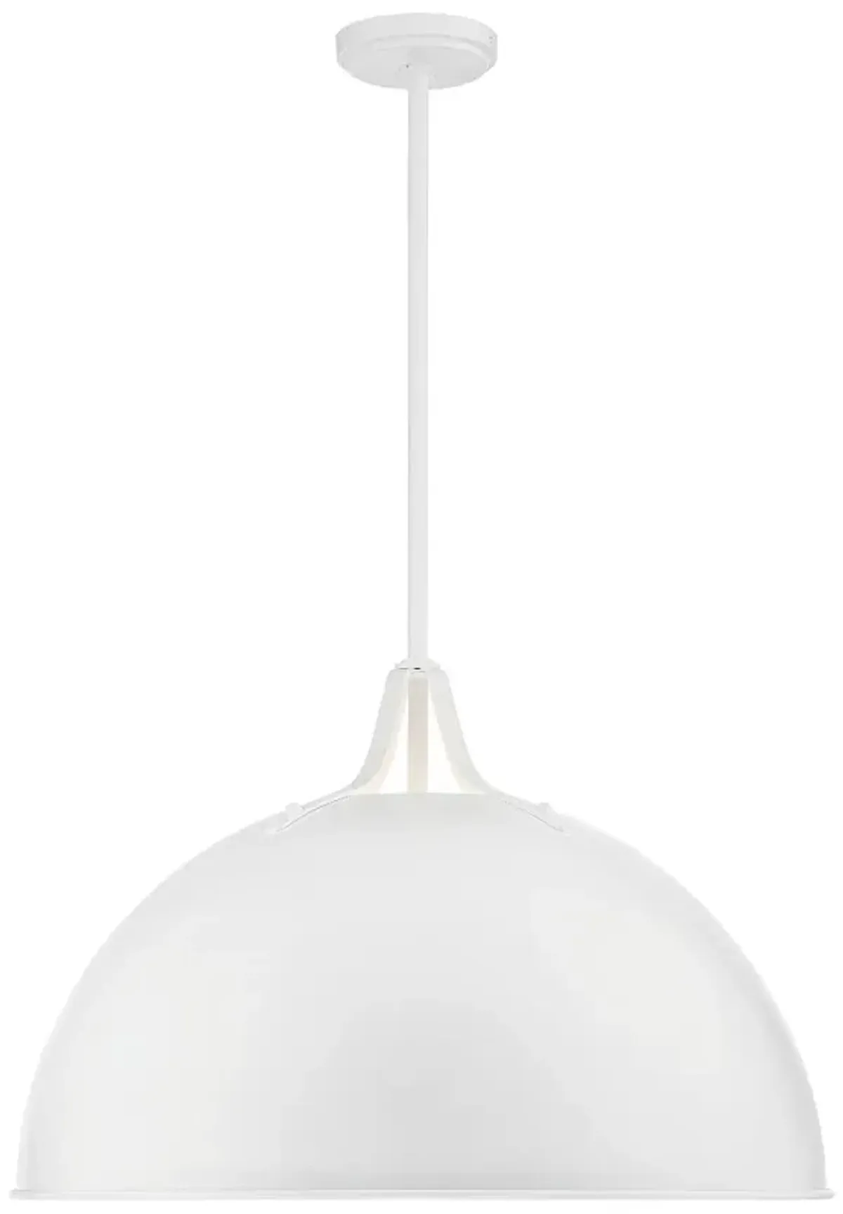 Soto 3 Light White Pendant